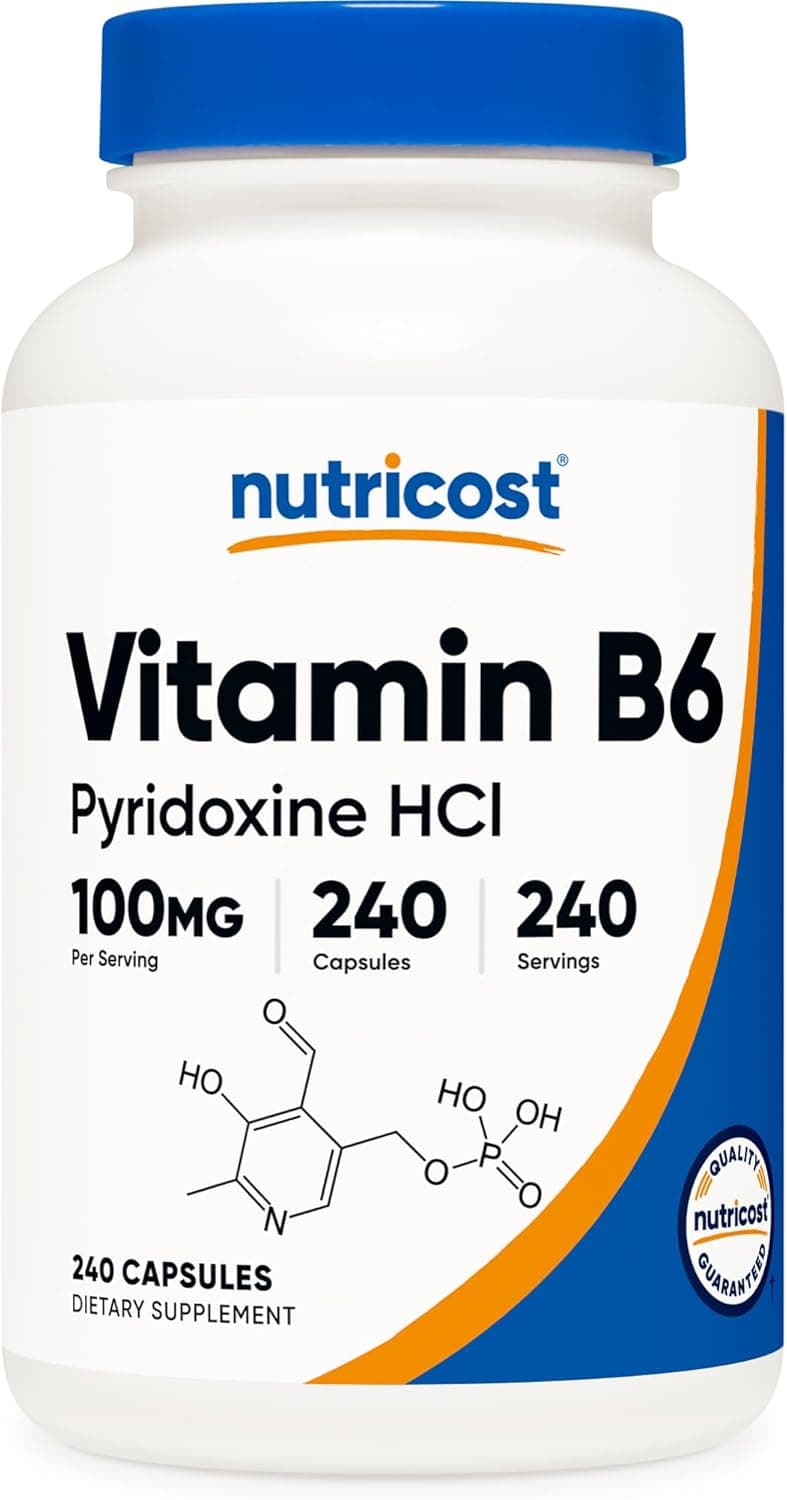 Vitamin B6 (Pyridoxine) Amazon