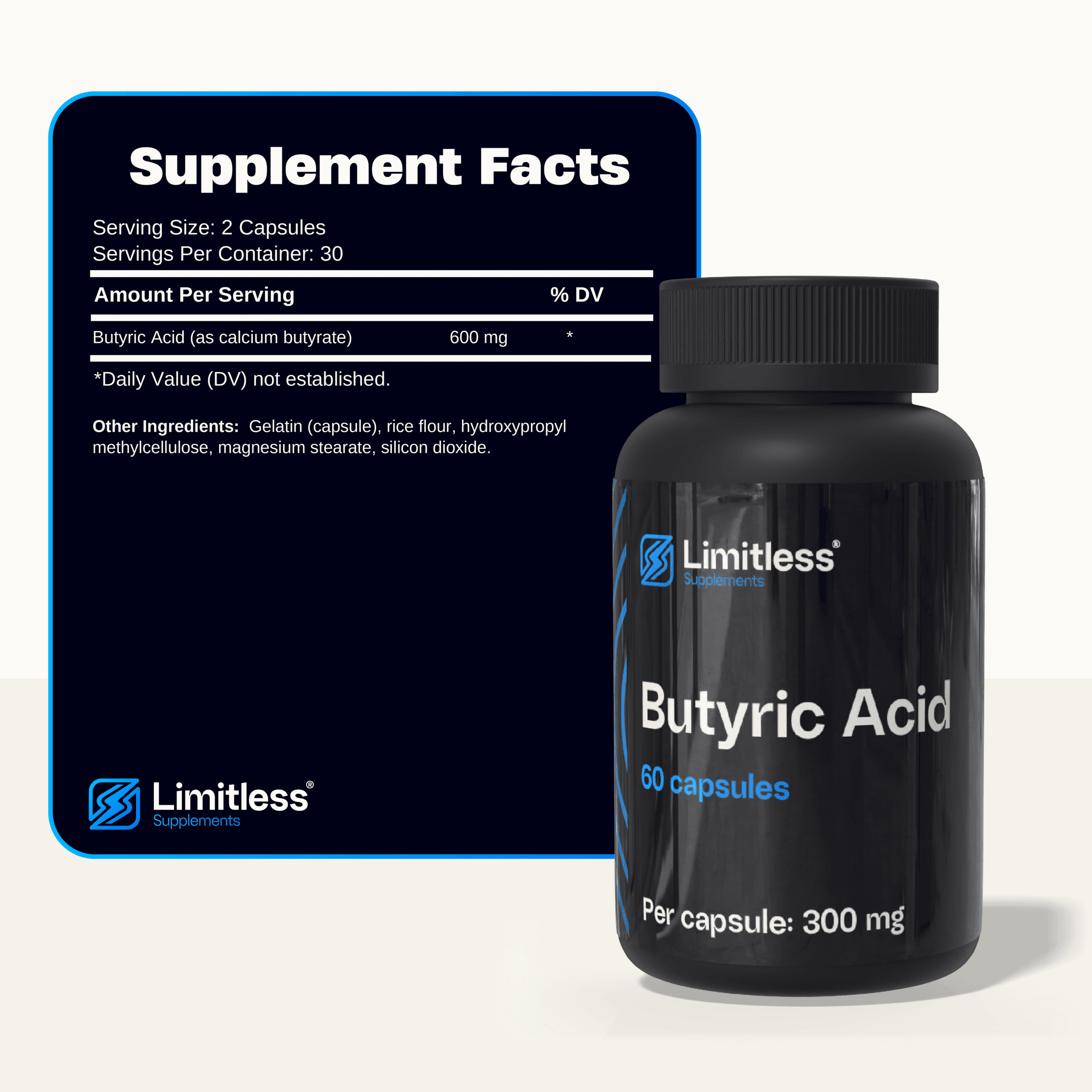 Butyric Acid Limitless Biochem
