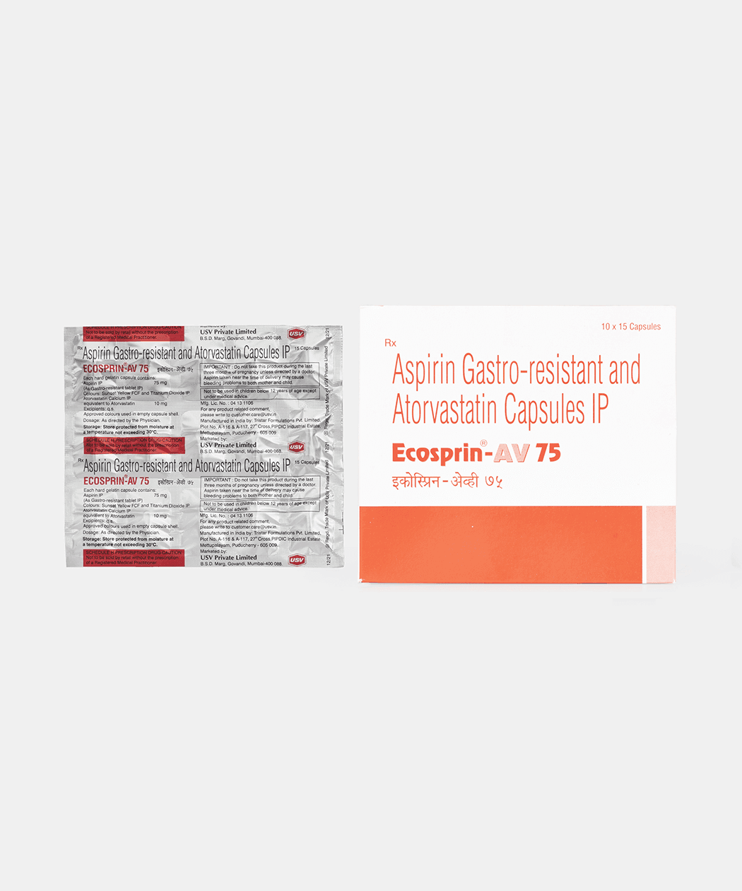 Aspirin + Atorvastatin PCT.Zone