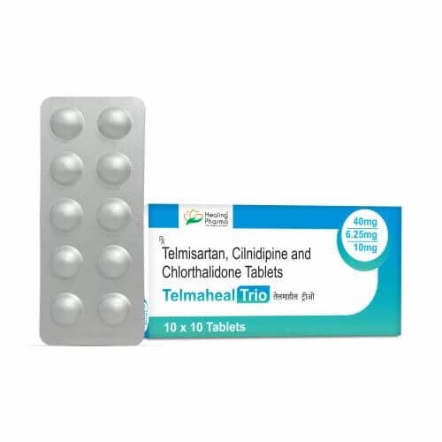 Telmisartan + Cilnidipine + Chlorthalidone PCT.Zone