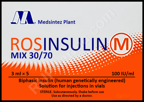 Insulin Human (30/70 Biphasic) RUPharma
