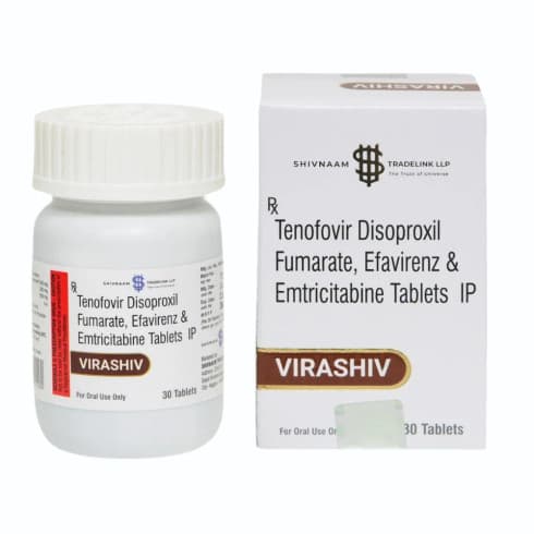 Tenofovir Disoproxil Fumarate + Emtricitabine + Efavirenz RUPharma